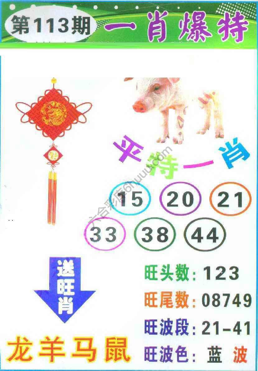 一肖爆特（新版）
