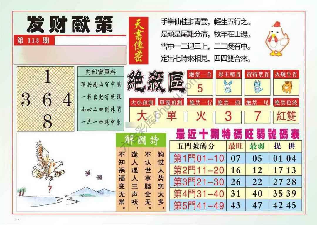 发财献策