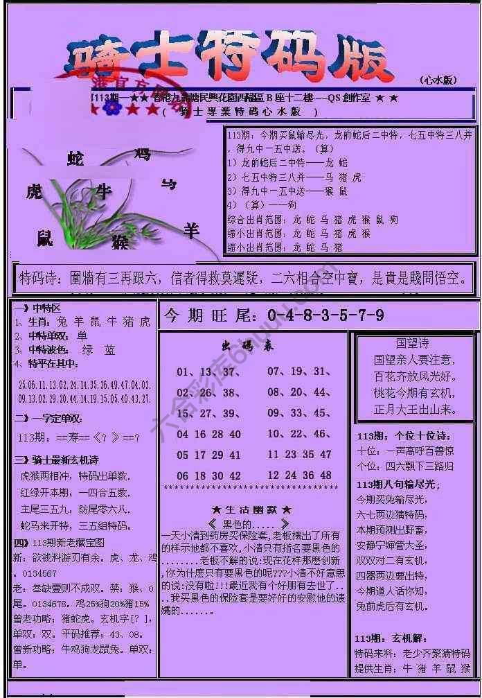 另类骑士特码版