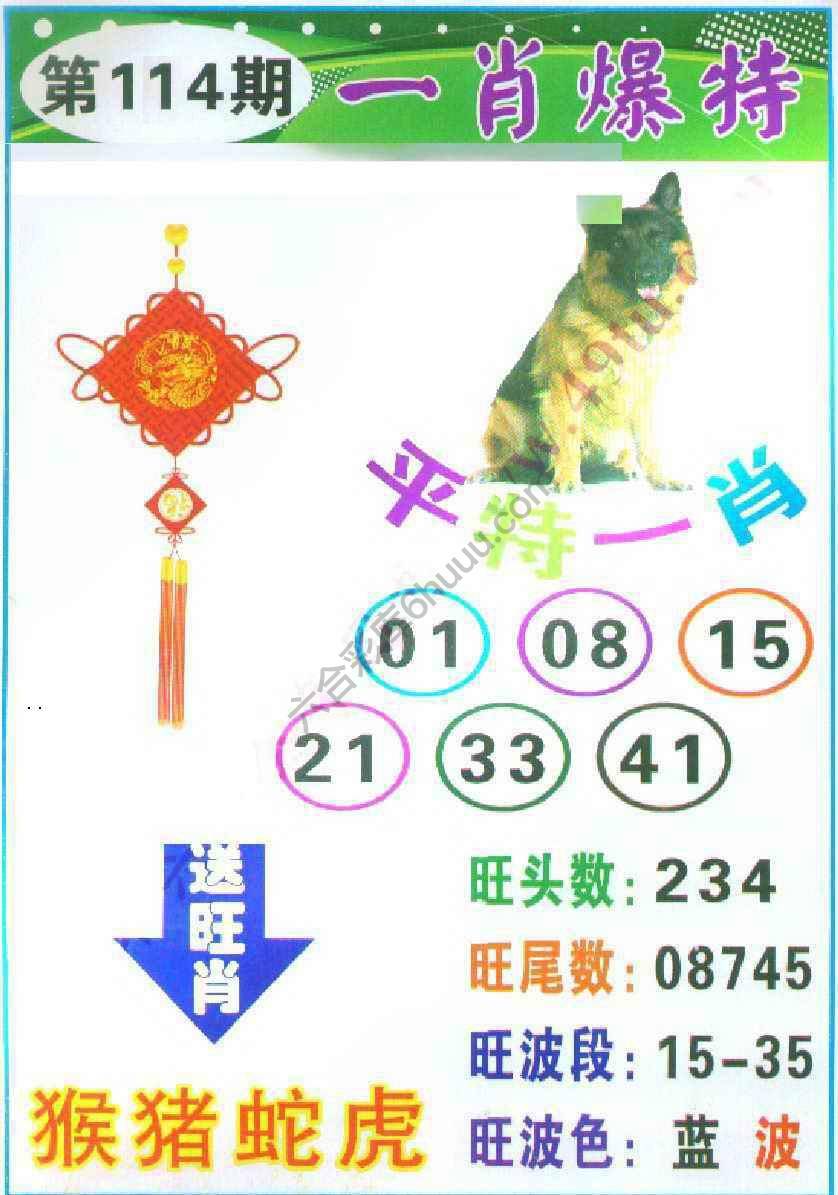 一肖爆特（新版）